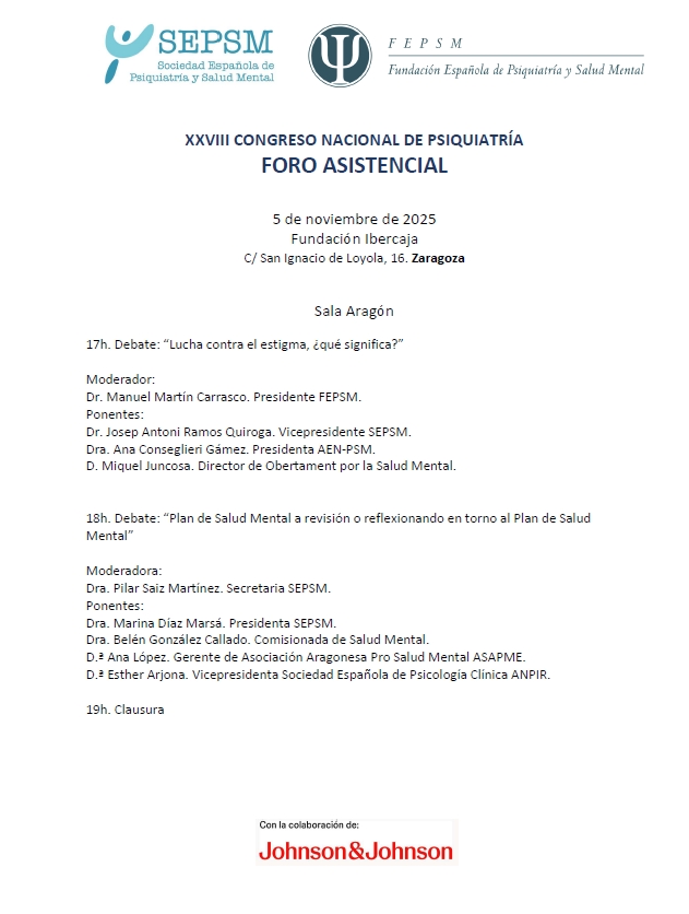 Programa Foro Asistencial 2025