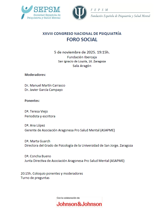 Programa Foro Social 2025