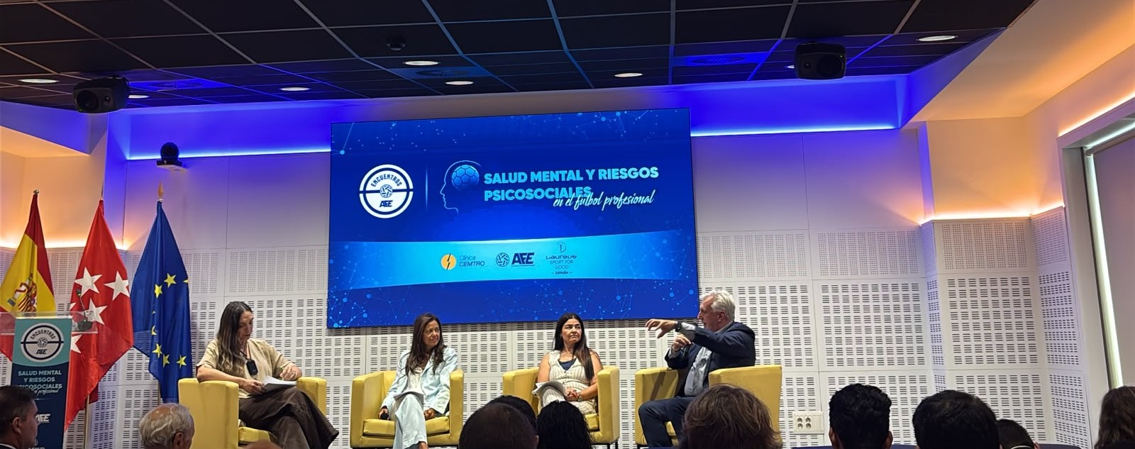 Jornada Salud mental y riesgos psicosociales en el entorno laboral del fútbol profesional